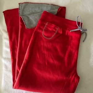 NWT UBU HEAVY OPEN BOTTOM SWEAT PANTS